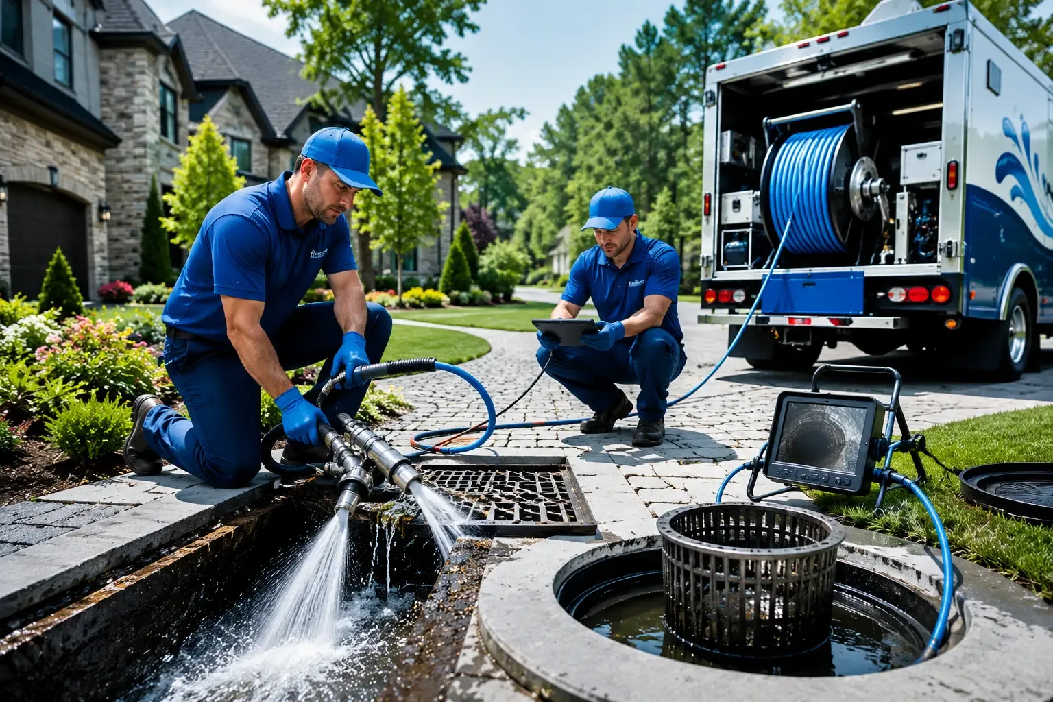Local outdoor drain cleaning professionals in Hector, AR